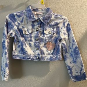 Crop denim jacket